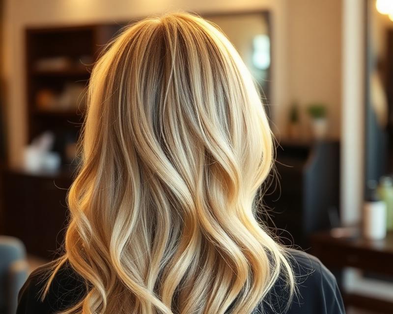 Balayage rubio